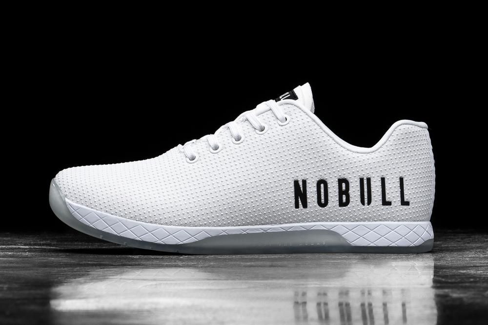 NOBULL Men's Crossfit® Training Shoes - White - Ireland (5147EHRAM)